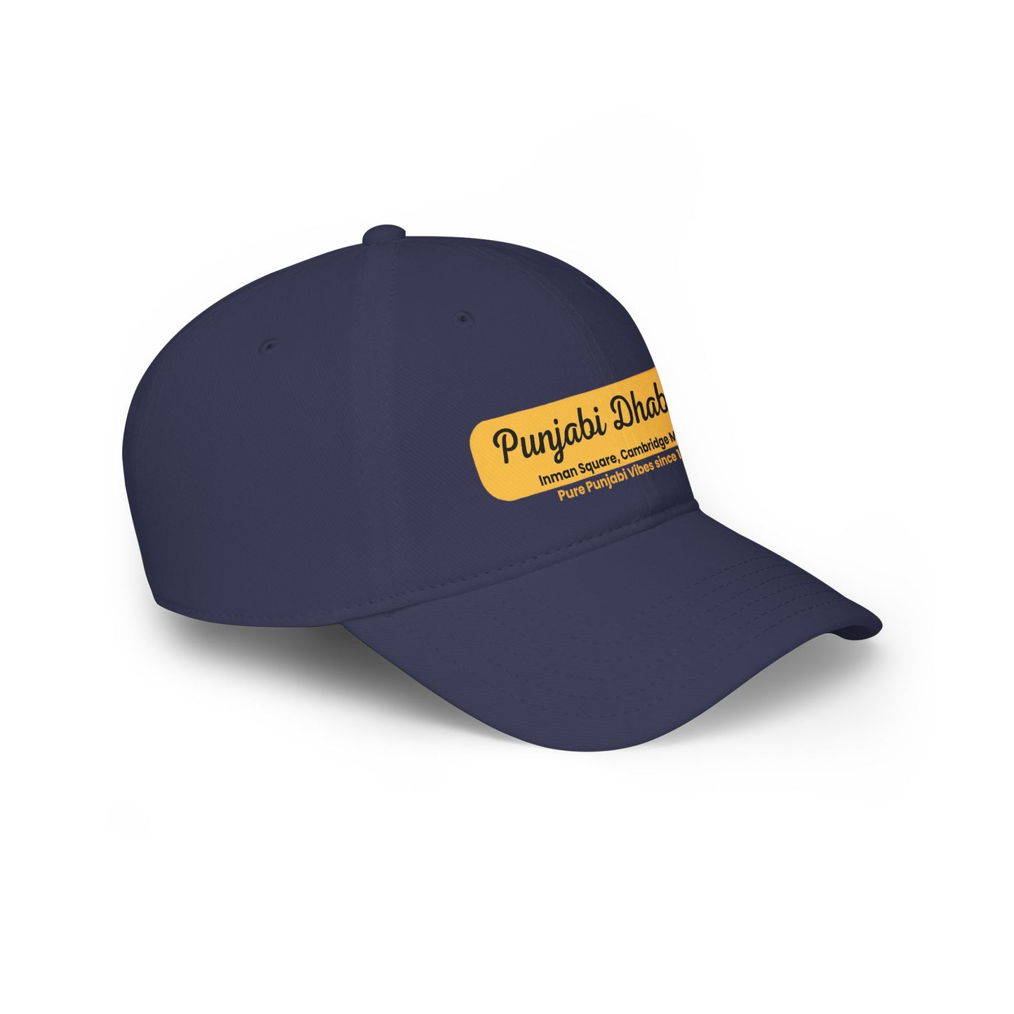 Punjabi Dhaba Embroidered Cap — Cambridge MA Indian Restaurant Logo Hat