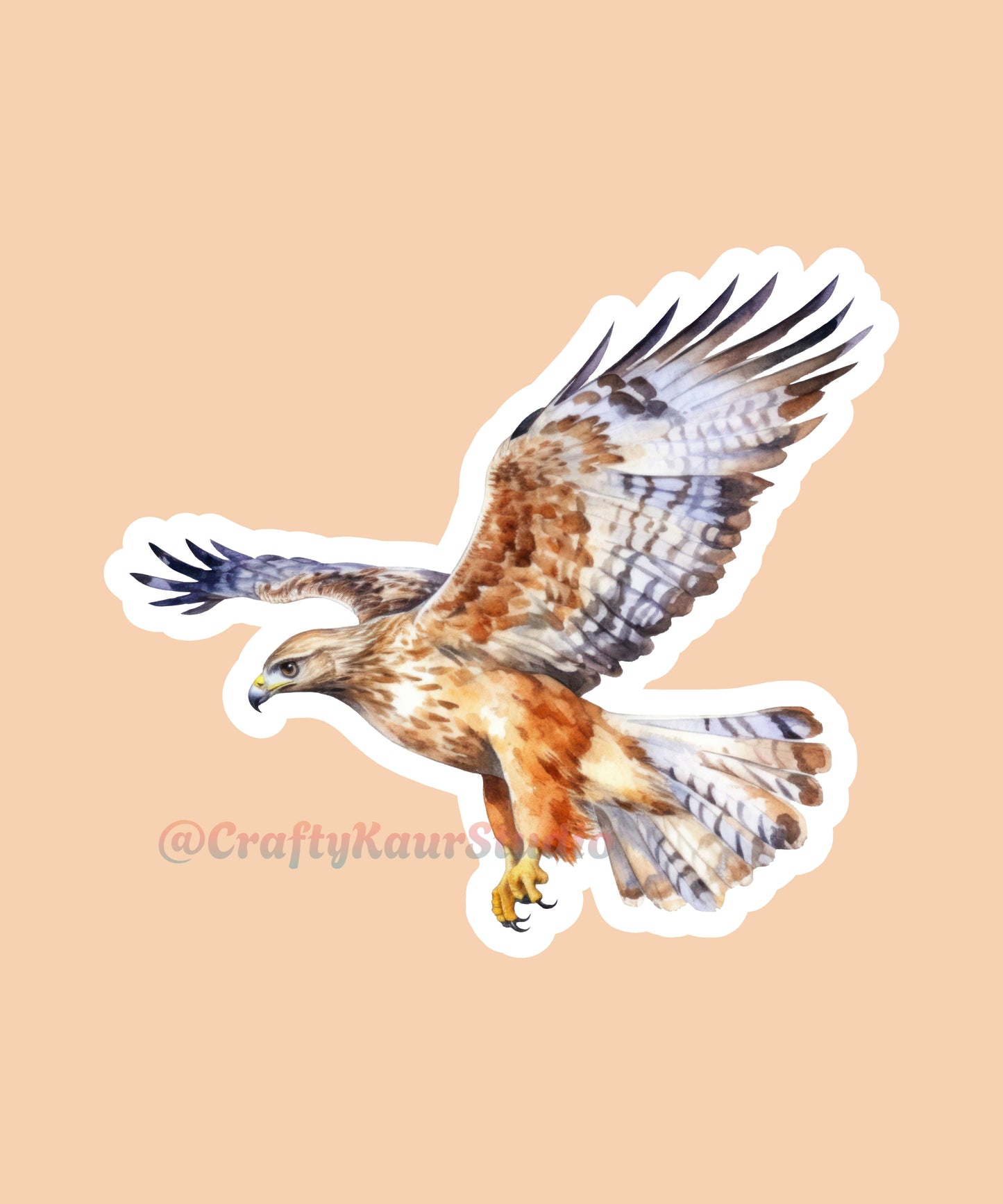 Hawk Sticker