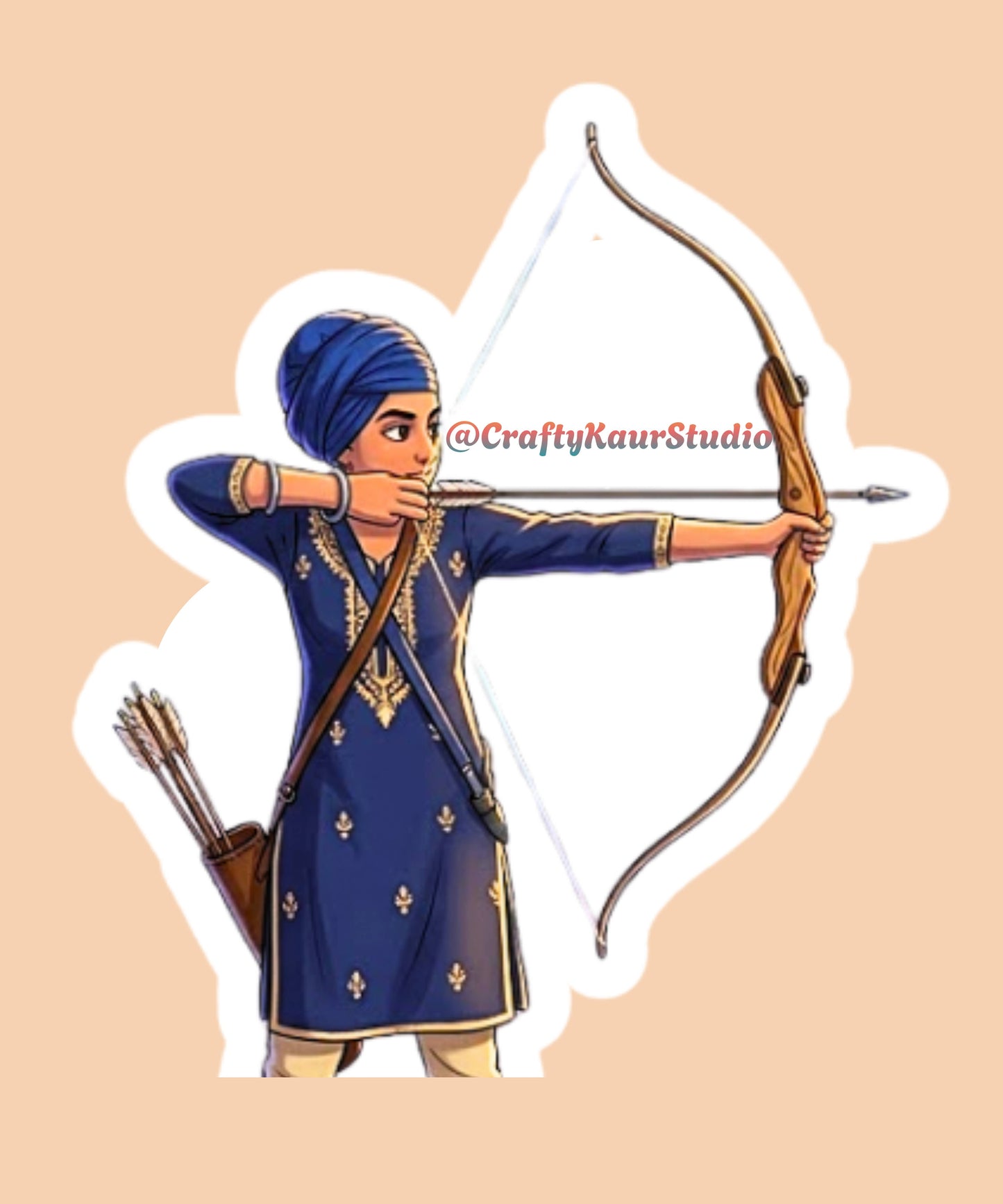 Singhni Bow Sticker