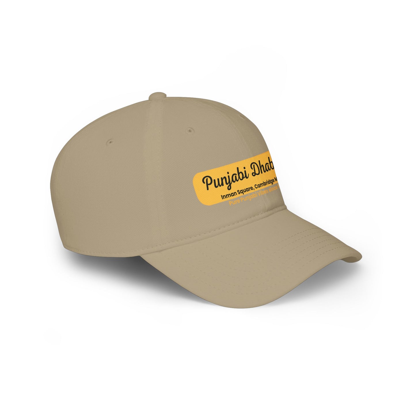 Punjabi Dhaba Embroidered Cap — Cambridge MA Indian Restaurant Logo Hat
