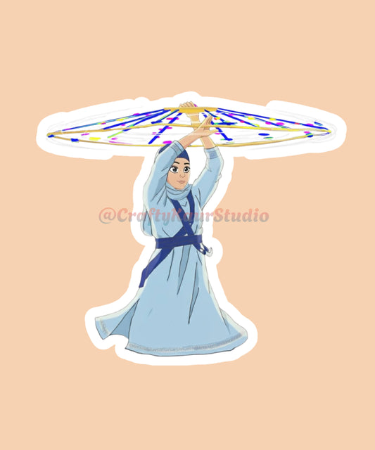 Kaur Chakra Sticker