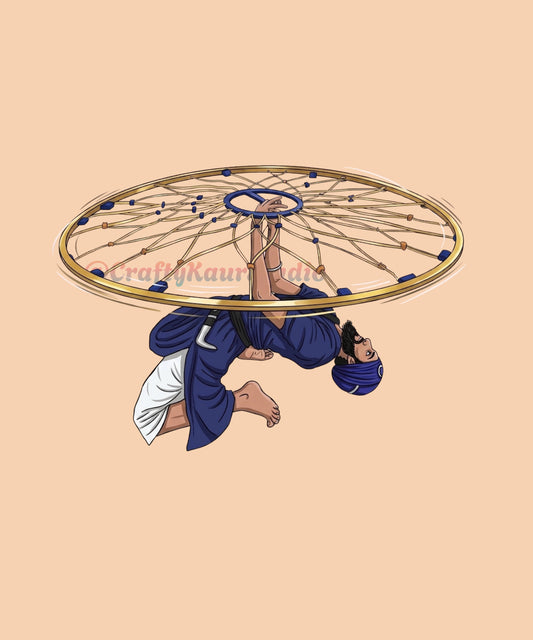 Nihang Chakra Sticker