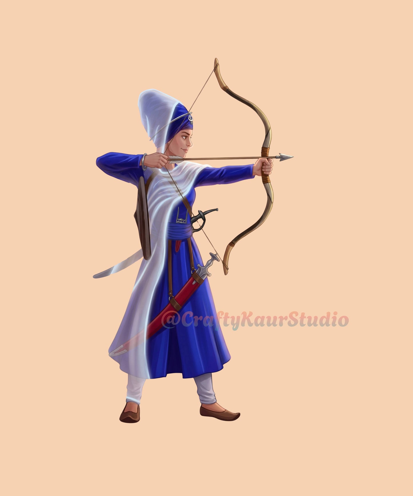 Singhni Arrow Sticker